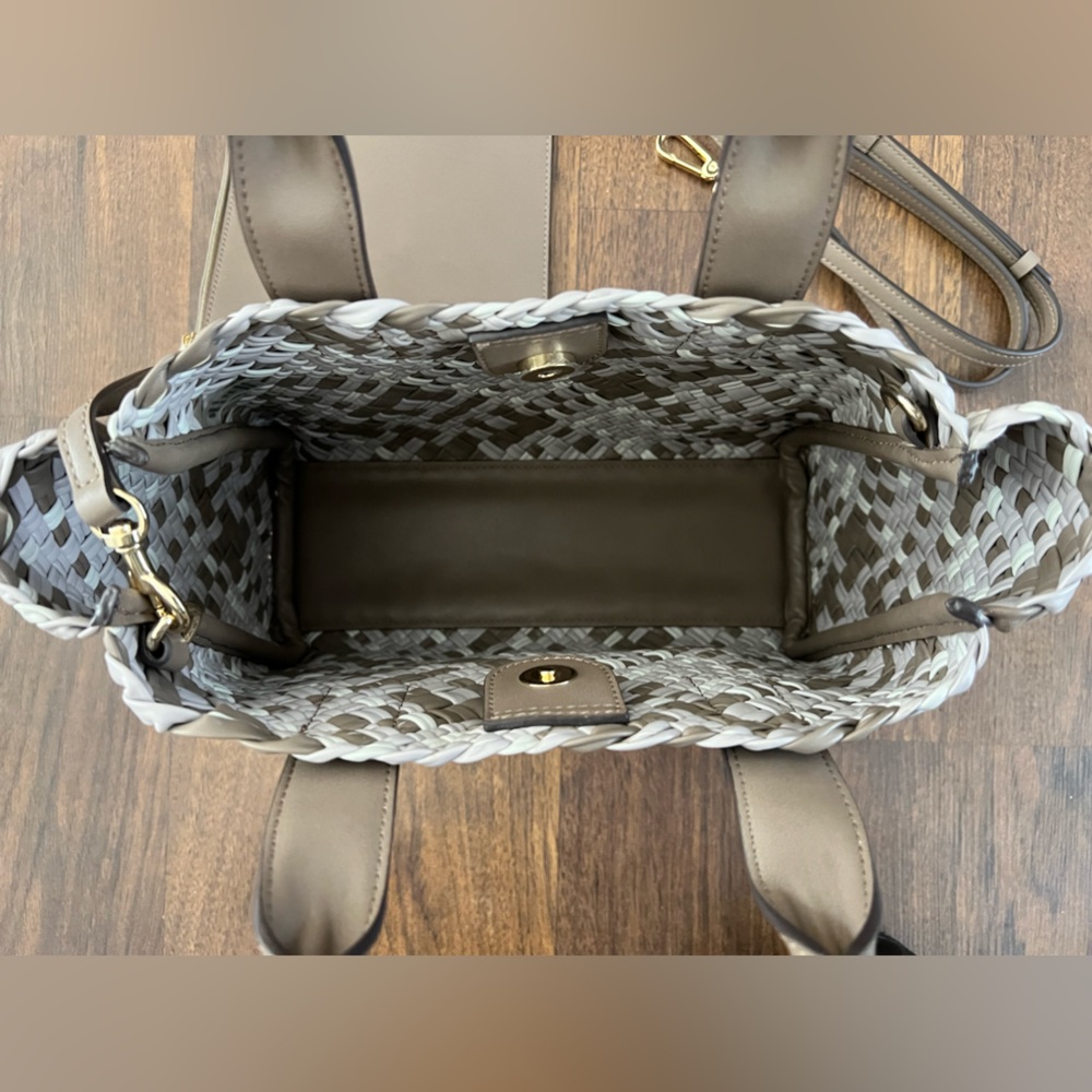 Calvin Klein Taupe Crossbody Bag - Picture 4 of 5